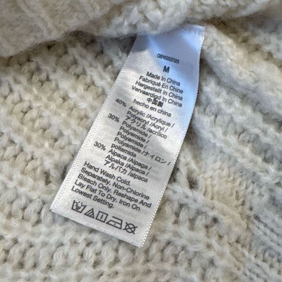 Madewell alpaca blend sweater size medium - Picture 3 of 4